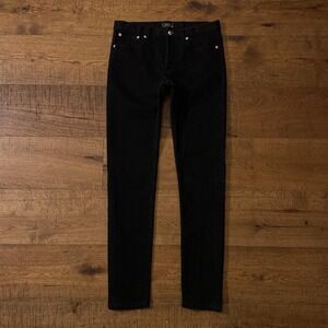 A.P.C. Petit New Standard Jeans Women 29 Black Minimal Skinny Denim Button Fly
